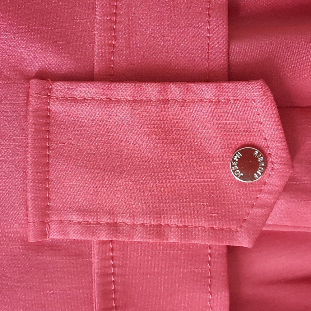 Joseph Ribkoff Pink Bubble Hem Sleeveless Dress - Picture 8 of 14